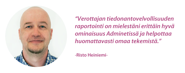 Proline Suomi - Risto Heiniemi - Admicom asiakaslehti